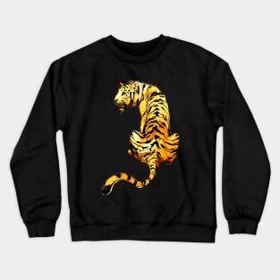 Just A Coy Tigress Crewneck Sweatshirt